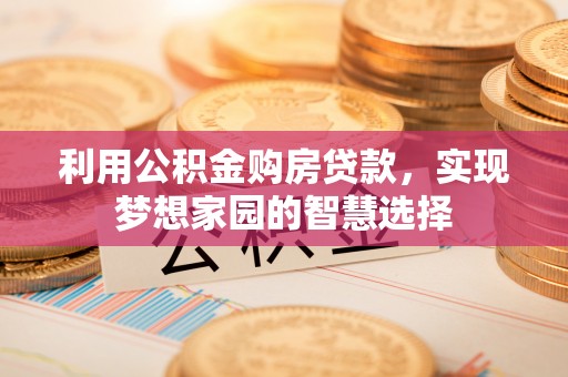 嘉善利用公积金购房贷款，实现梦想家园的智慧选择