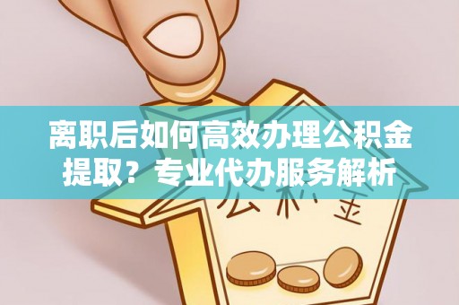 嘉善离职后如何高效办理公积金提取？专业代办服务解析