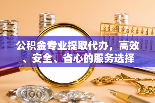 嘉善公积金专业提取代办，高效、安全、省心的服务选择