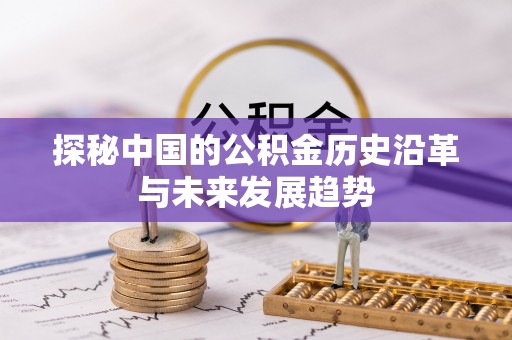 嘉善探秘中国的公积金历史沿革与未来发展趋势