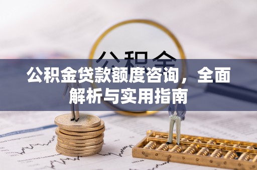 嘉善公积金贷款额度咨询，全面解析与实用指南