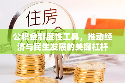 嘉善公积金制度性工具，推动经济与民生发展的关键杠杆