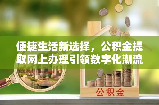 嘉善便捷生活新选择，公积金提取网上办理引领数字化潮流