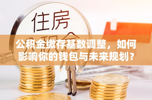 嘉善公积金缴存基数调整，如何影响你的钱包与未来规划？