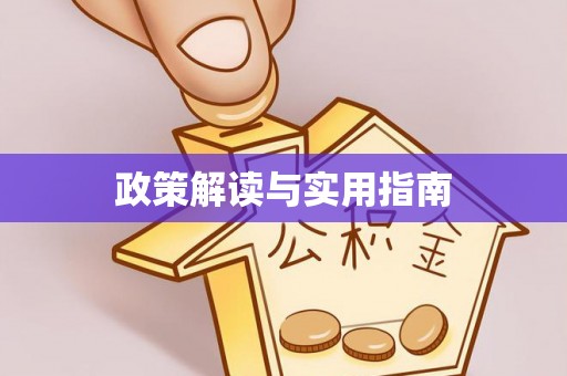 嘉善政策解读与实用指南