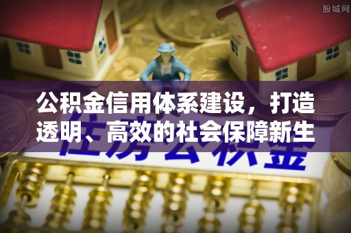嘉善公积金信用体系建设，打造透明、高效的社会保障新生态