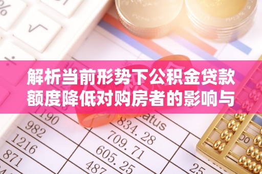 嘉善解析当前形势下公积金贷款额度降低对购房者的影响与应对策略