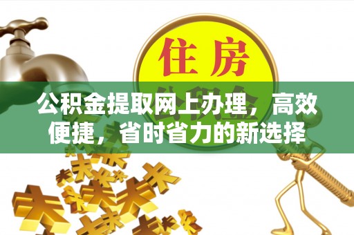 嘉善公积金提取网上办理，高效便捷，省时省力的新选择