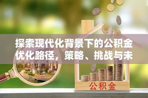 嘉善探索现代化背景下的公积金优化路径，策略、挑战与未来展望