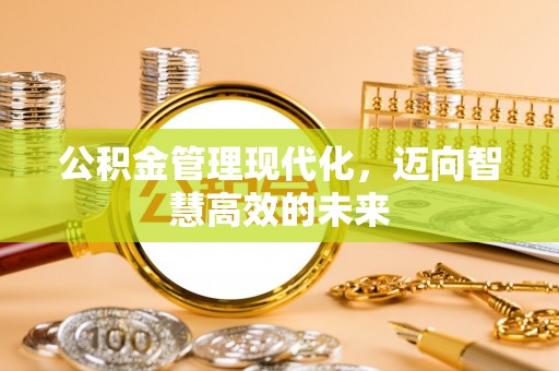 嘉善公积金管理现代化，迈向智慧高效的未来