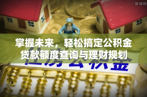 嘉善掌握未来，轻松搞定公积金贷款额度查询与理财规划