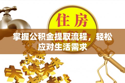 嘉善掌握公积金提取流程，轻松应对生活需求