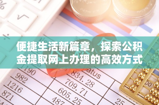 嘉善便捷生活新篇章，探索公积金提取网上办理的高效方式