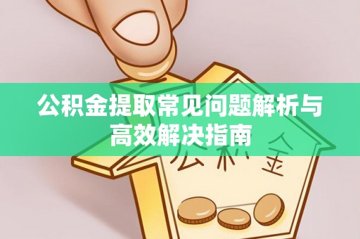 嘉善公积金提取常见问题解析与高效解决指南