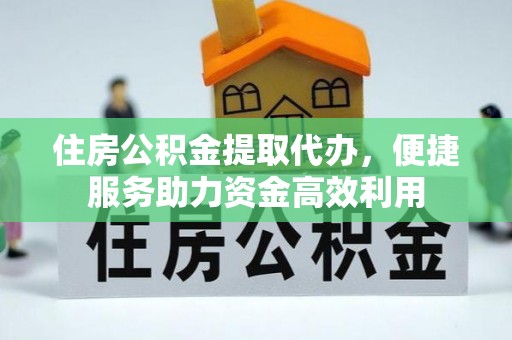 嘉善住房公积金提取代办，便捷服务助力资金高效利用