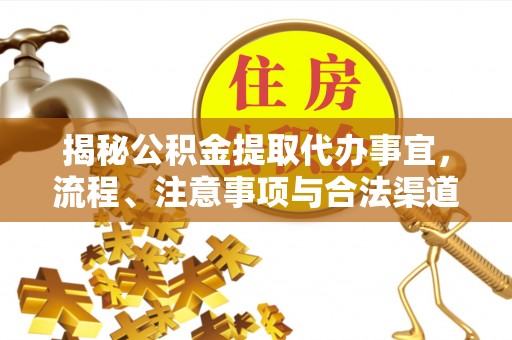嘉善揭秘公积金提取代办事宜，流程、注意事项与合法渠道