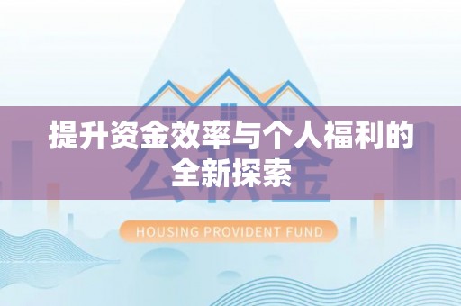 嘉善提升资金效率与个人福利的全新探索