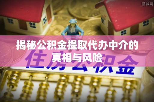 嘉善揭秘公积金提取代办中介的真相与风险