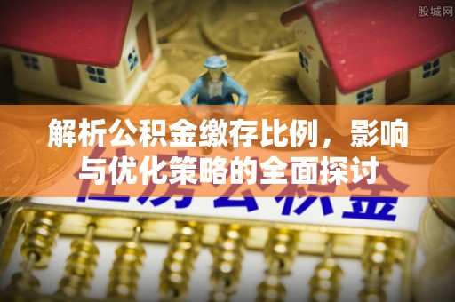 嘉善解析公积金缴存比例，影响与优化策略的全面探讨