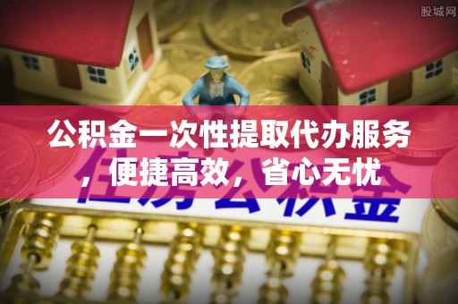 嘉善公积金一次性提取代办服务，便捷高效，省心无忧