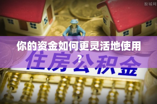 嘉善你的资金如何更灵活地使用？