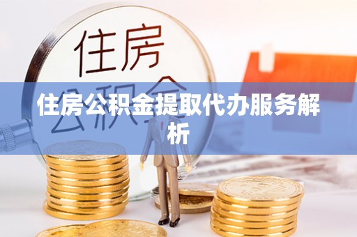 嘉善住房公积金提取代办服务解析