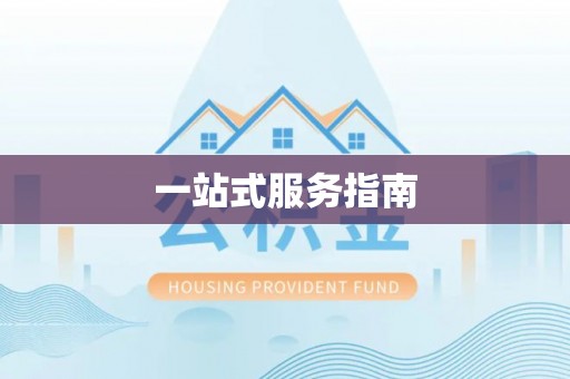 嘉善一站式服务指南
