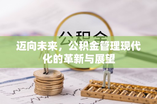 嘉善迈向未来，公积金管理现代化的革新与展望