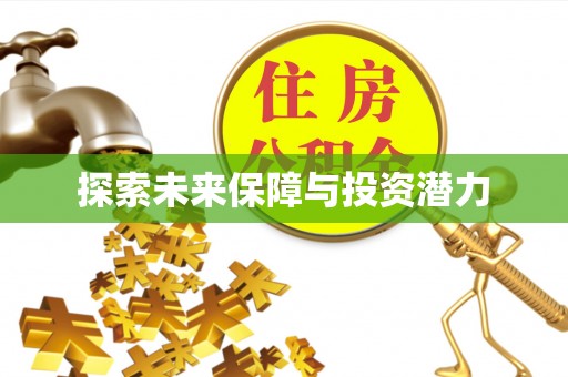 嘉善探索未来保障与投资潜力