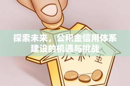 嘉善探索未来，公积金信用体系建设的机遇与挑战