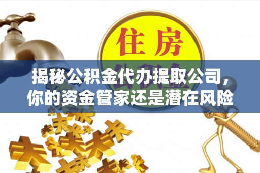 嘉善揭秘公积金代办提取公司，你的资金管家还是潜在风险？
