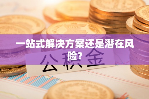 嘉善一站式解决方案还是潜在风险？