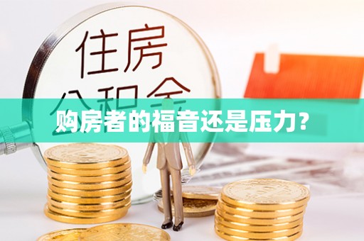 嘉善购房者的福音还是压力？