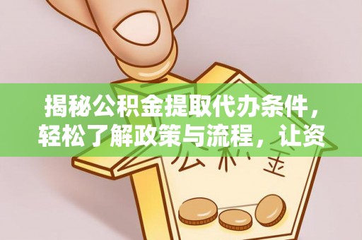 嘉善揭秘公积金提取代办条件，轻松了解政策与流程，让资金管理更高效